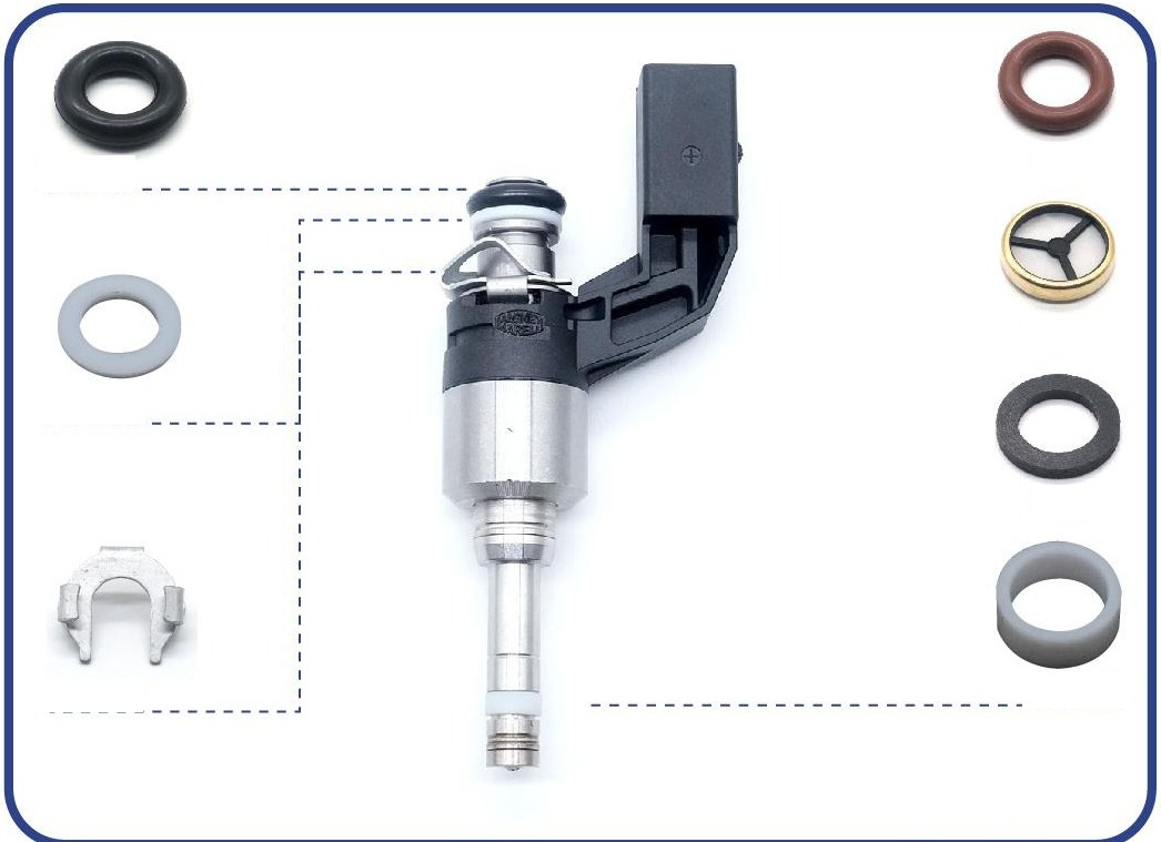 Fuel Injector Repair Kit — 1.4L Turbo — OE 03C906036M