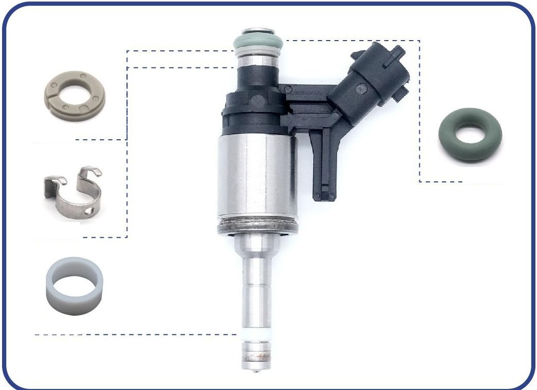 Fuel Injector Repair Kit — 1.6L Turbo 16V — OE 0261500157 / 9802541680