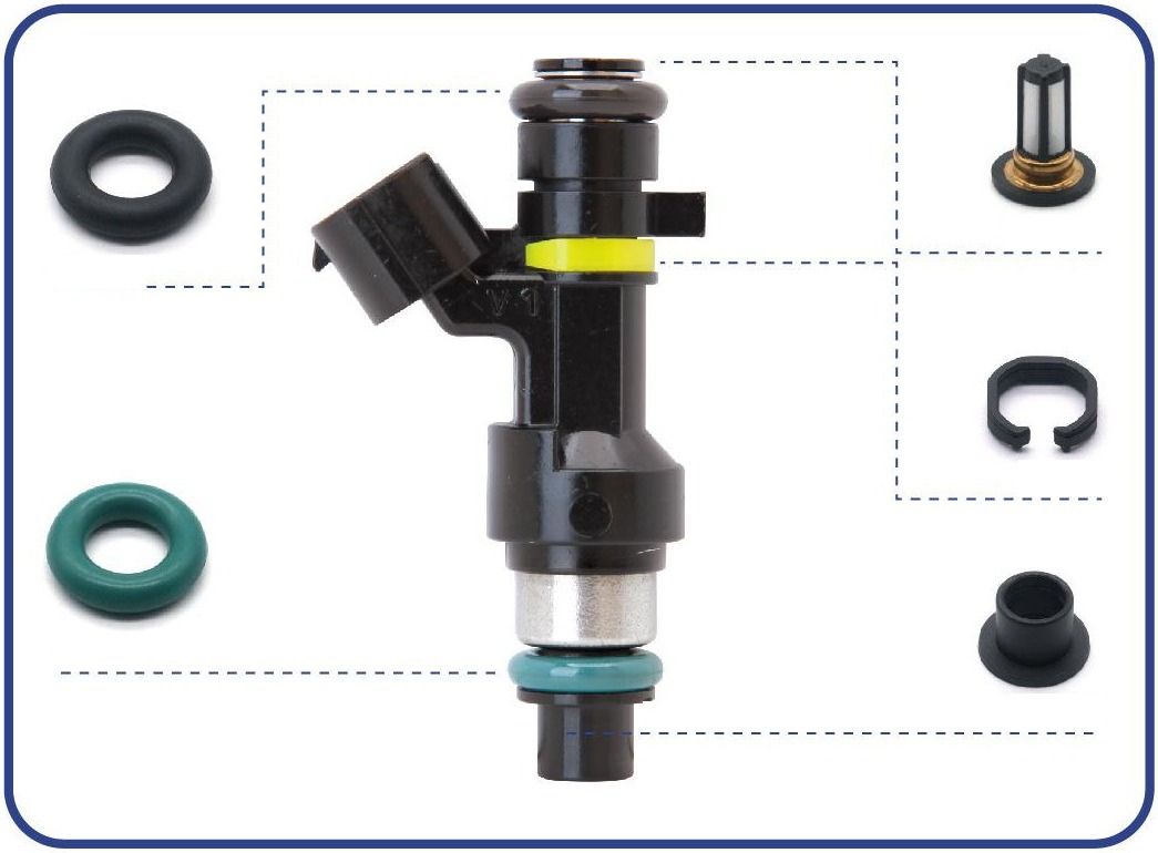 Fuel Injector Repair Kit — 2.0L 2007-2012 — OE 16600-EN200 / FBY2850