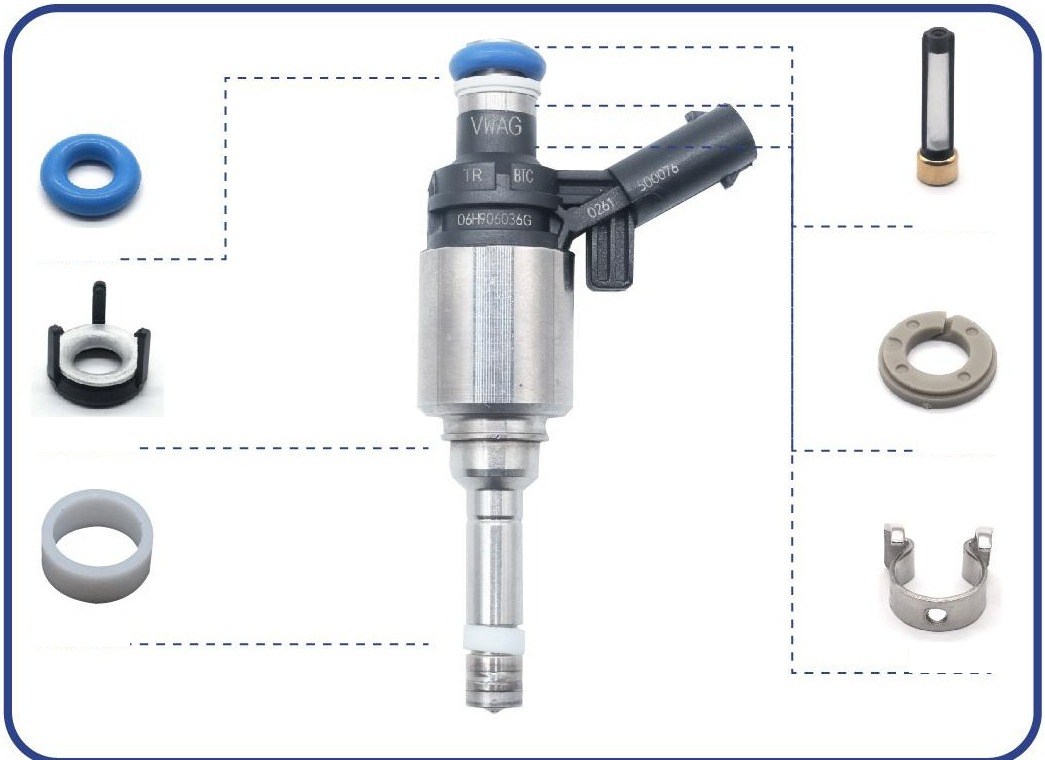 Fuel Injector Repair Kit — 2.0L Turbo — OE 06L906036L