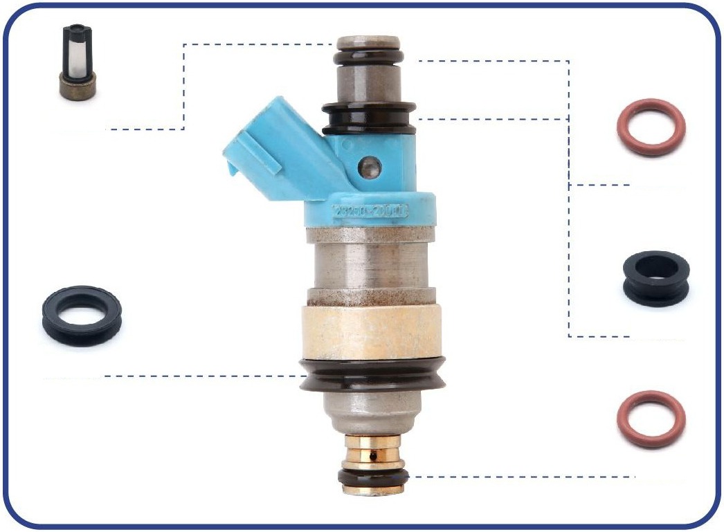Fuel Injector Repair Kit — 3.0L V6 1994-2002 — OE 23250-20010 / 23209-20010
