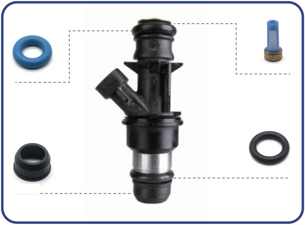 Fuel Injector Repair Kit — 4.8L / 5.3L / 6.0L V8 Truck — OE 25317628