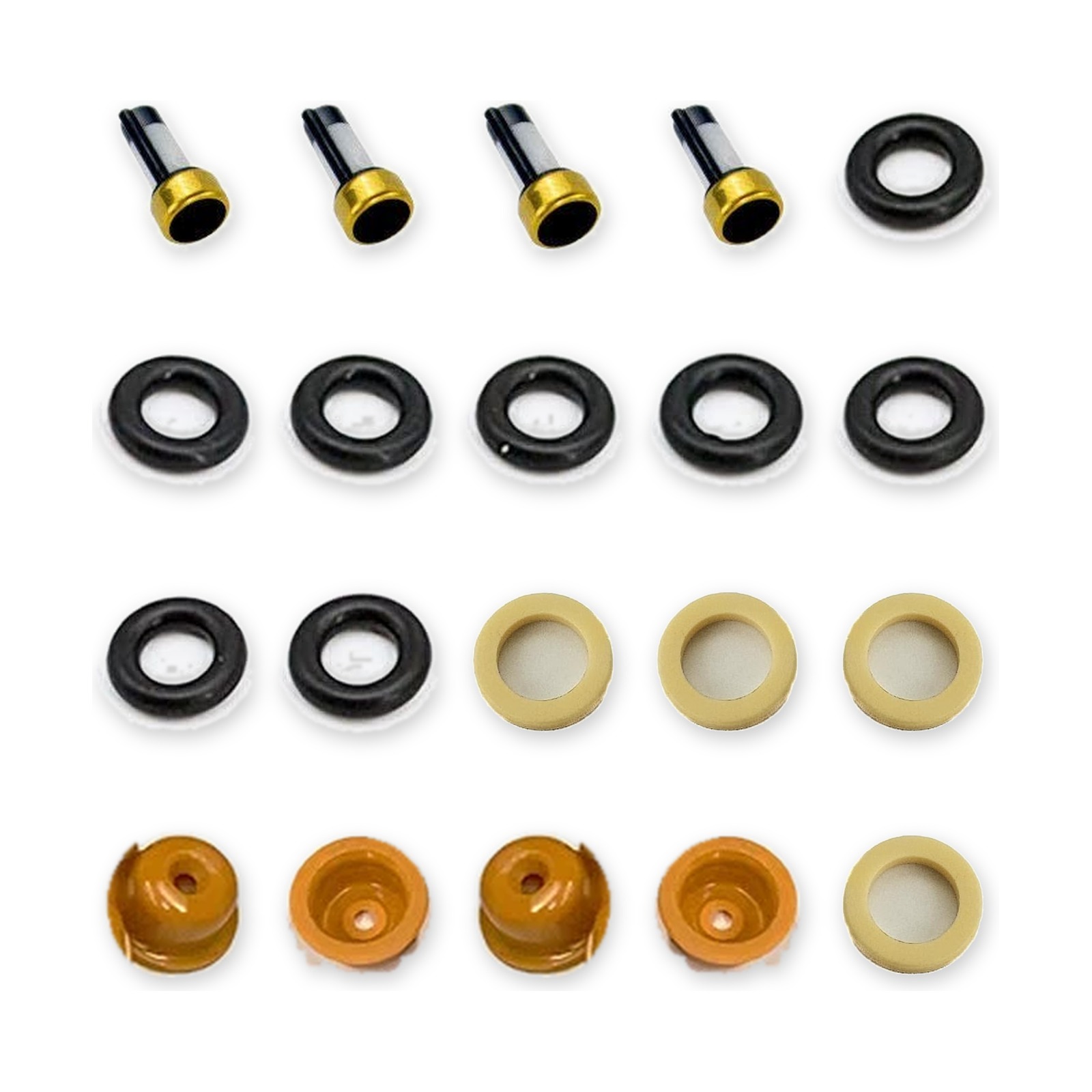Fits Porsche 944 / 924S / 968 kit: 8 FKM O-rings